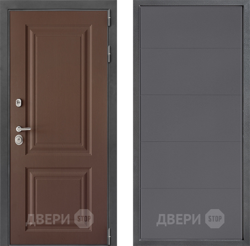 Дверь Дверной континент ДК-3/729 ФЛ-649 Графит софт в Луховицах