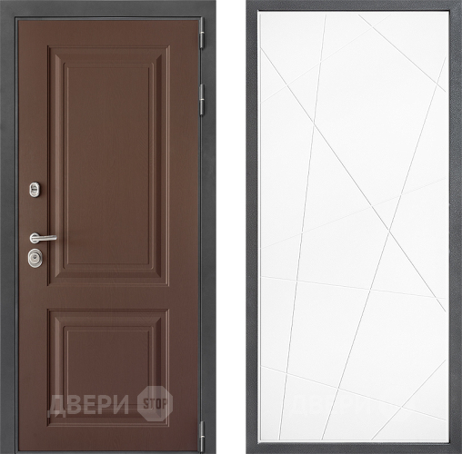 Дверь Дверной континент ДК-3/729 ФЛ-655 Белый софт в Луховицах