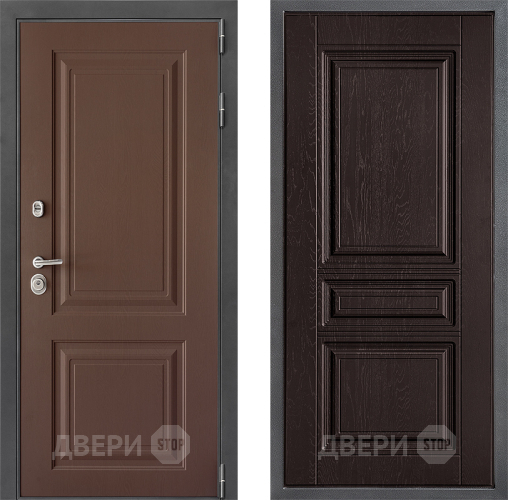 Дверь Дверной континент ДК-3/729 ФЛ-243 Дуб шоколадный в Луховицах