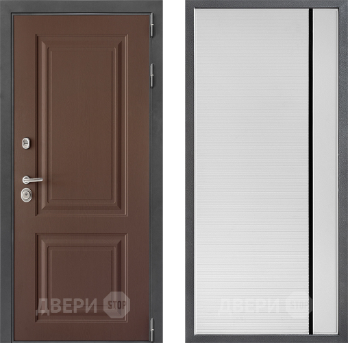 Дверь Дверной континент ДК-3/729 ФЛ-757 Черное Стекло Софт милк в Луховицах