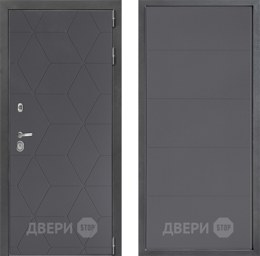 Дверь Дверной континент ДК-3/744 ФЛ-649 Графит софт в Луховицах