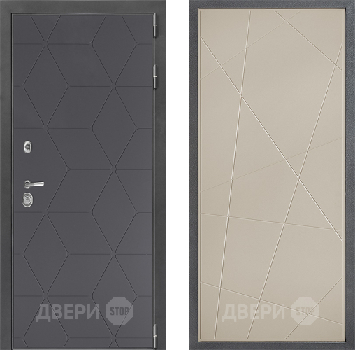 Входная металлическая Дверь Дверной континент ДК-3/744 ФЛ-655 Капучино в Луховицах