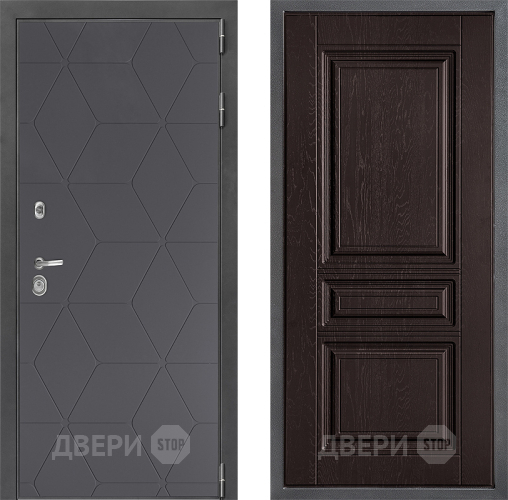 Дверь Дверной континент ДК-3/744 ФЛ-243 Дуб шоколадный в Луховицах