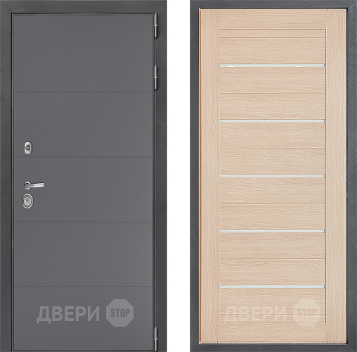 Входная металлическая Дверь Дверной континент ДК-3/649 ФЛ-46 Капучино в Луховицах