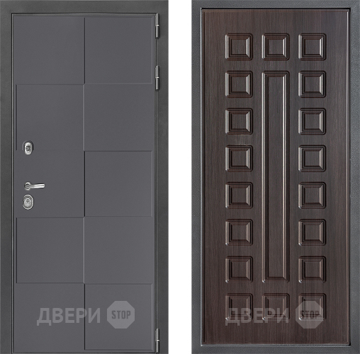 Входная металлическая Дверь Дверной континент ДК-3/606 ФЛ-183 Венге в Луховицах