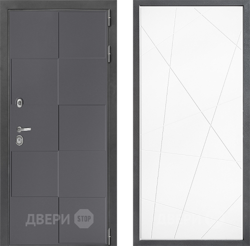 Дверь Дверной континент ДК-3/606 ФЛ-655 Белый софт в Луховицах