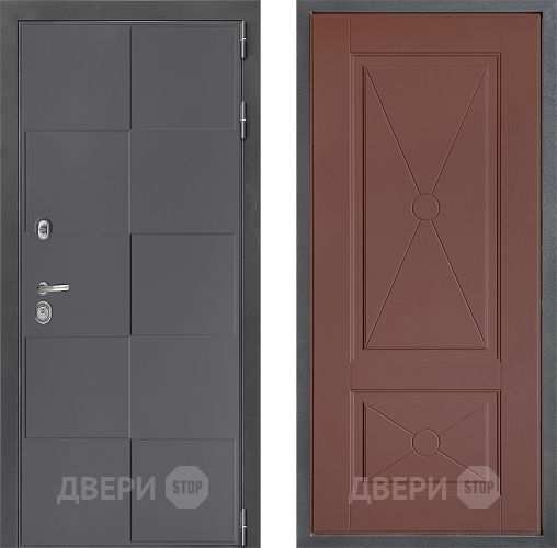 Дверь Дверной континент ДК-3/606 ФЛ-617 Ясень шоколадный в Луховицах