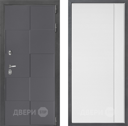 Дверь Дверной континент ДК-3/606 ФЛ-757 Белое Стекло Софт милк в Луховицах