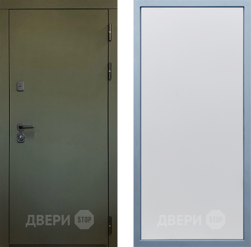 Входная металлическая Дверь Дива МД-61 Н-1 Белый в Луховицах