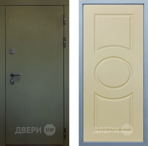 Входная металлическая Дверь Дива МД-61 Д-8 Шампань в Луховицах
