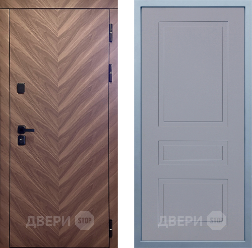 Входная металлическая Дверь Дива МД-98 Н-13 Силк Маус в Луховицах