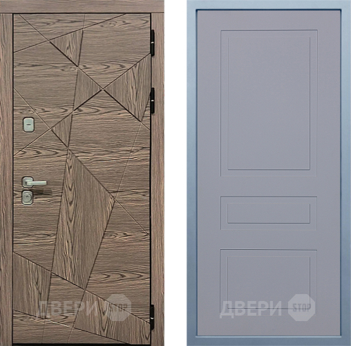Входная металлическая Дверь Дива МД-97/2 Н-13 Силк Маус в Луховицах