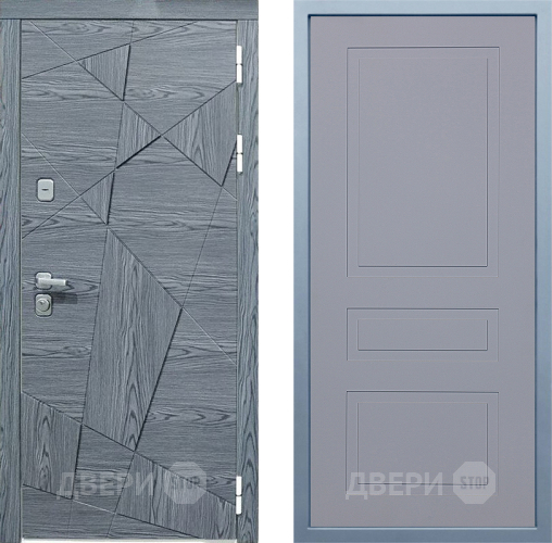 Входная металлическая Дверь Дива МД-97/3 Н-13 Силк Маус в Луховицах