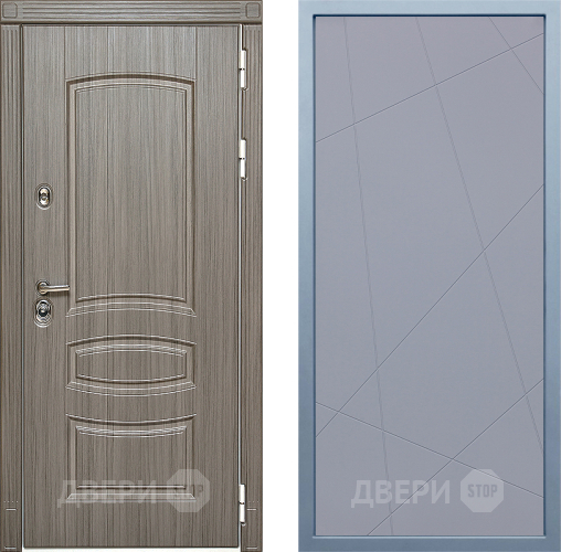 Входная металлическая Дверь Дива МД-42 Д-11 Силк Маус в Луховицах