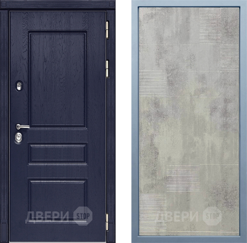 Входная металлическая Дверь Дива МД-45 Д-4 Бетон темный в Луховицах