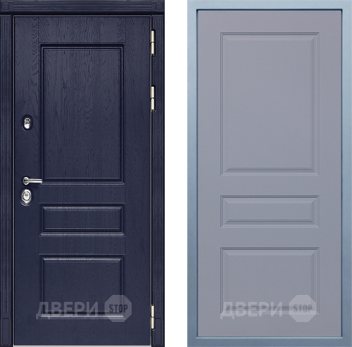 Входная металлическая Дверь Дива МД-45 Д-13 Силк Маус в Луховицах