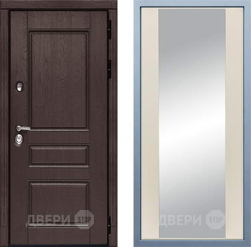 Дверь Дива МД-90 Д-15 Зеркало Шампань в Луховицах