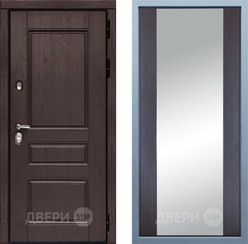 Дверь Дива МД-90 Д-15 Зеркало Венге в Луховицах