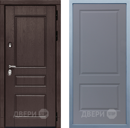 Входная металлическая Дверь Дива МД-90 Д-7 Силк Маус в Луховицах