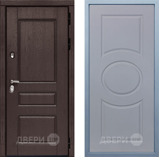 Входная металлическая Дверь Дива МД-90 Д-8 Силк Маус в Луховицах