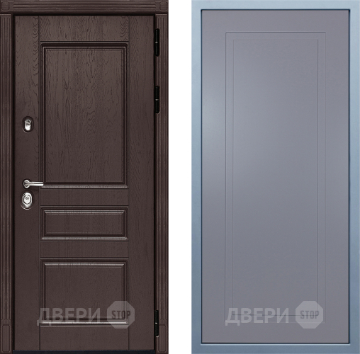 Входная металлическая Дверь Дива МД-90 Н-10 Силк Маус в Луховицах