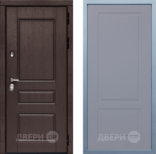 Входная металлическая Дверь Дива МД-90 Н-7 Силк Маус в Луховицах