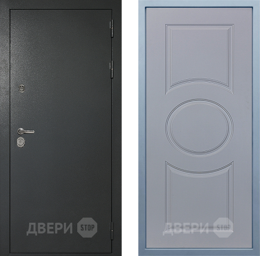 Входная металлическая Дверь Дива МД-40 Титан Д-8 Силк Маус в Луховицах