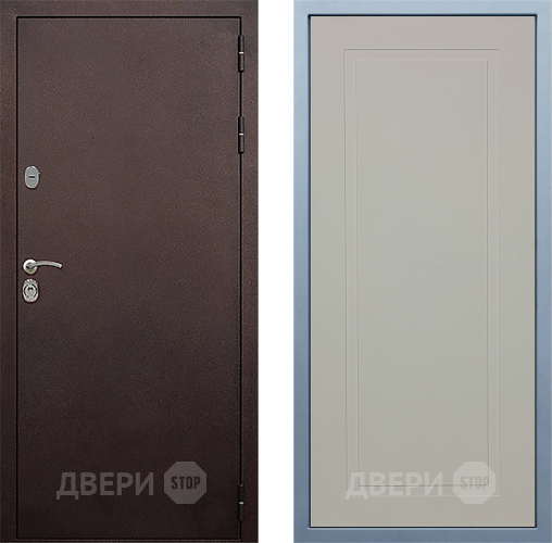 Входная металлическая Дверь Дива МД-40 Медь Н-10 Шампань в Луховицах