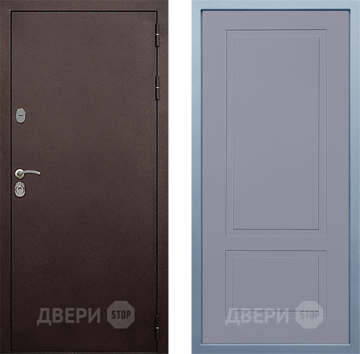 Входная металлическая Дверь Дива МД-40 Медь Н-7 Силк Маус в Луховицах