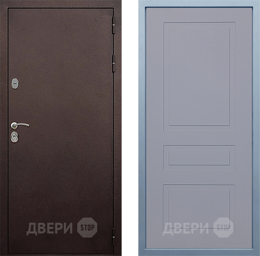 Входная металлическая Дверь Дива МД-40 Медь Н-13 Силк Маус в Луховицах