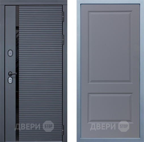 Входная металлическая Дверь Дива МХ-45 STR Д-7 Силк Маус в Луховицах
