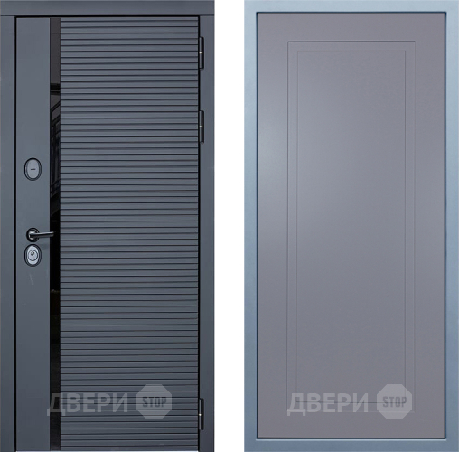 Входная металлическая Дверь Дива МХ-45 STR Н-10 Силк Маус в Луховицах