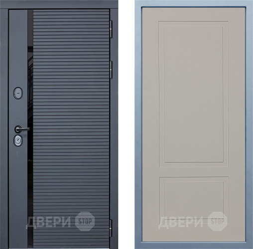 Входная металлическая Дверь Дива МХ-45 STR Н-7 Шампань в Луховицах
