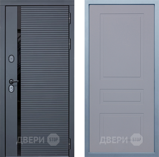 Входная металлическая Дверь Дива МХ-45 STR Н-13 Силк Маус в Луховицах