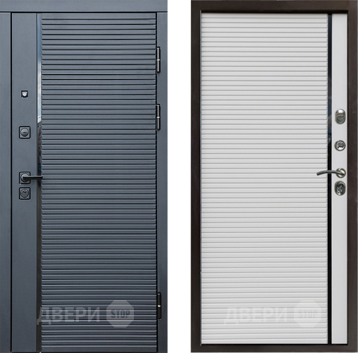 Входная металлическая Дверь Престиж Черная Линия Porte Белый в Луховицах
