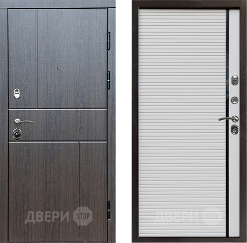 Входная металлическая Дверь Престиж Горизонт Венге Porte Белый в Луховицах
