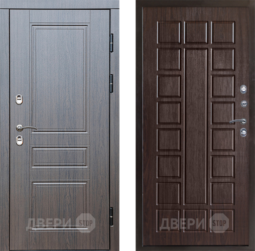 Входная металлическая Дверь Престиж TERMO с терморазрывом Классика Престиж Венге в Луховицах
