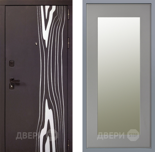 Дверь Заводские двери Леванте Зеркало Модерн Грей софт в Луховицах