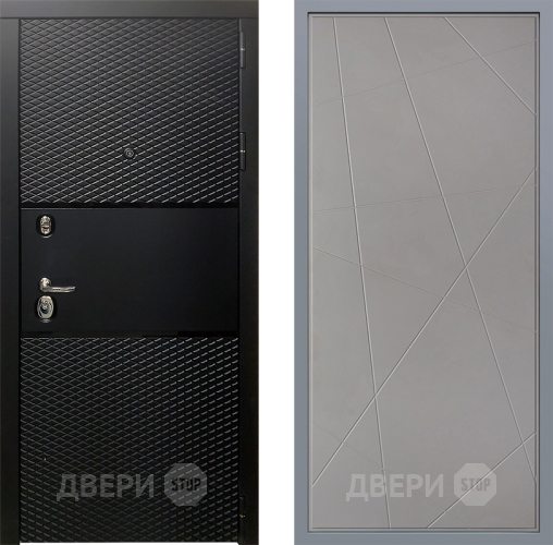 Дверь Заводские двери Тефлон Флитта Грей софт в Луховицах