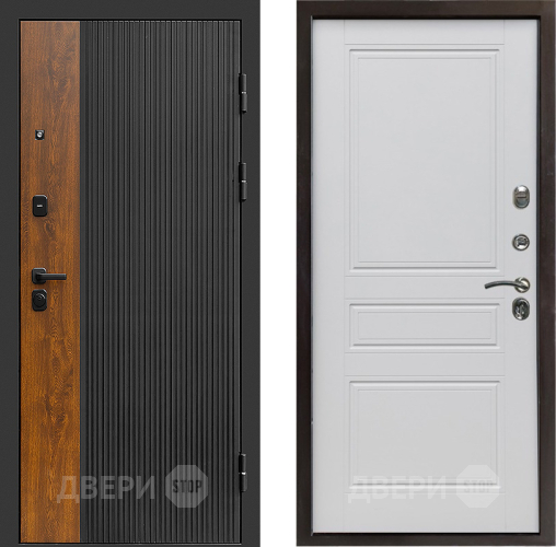 Входная металлическая Дверь Престиж Prestizh Классика Белый матовый в Луховицах