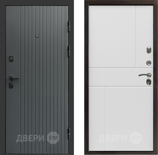 Дверь Престиж Tvist Grey Горизонт Бетон белый в Луховицах