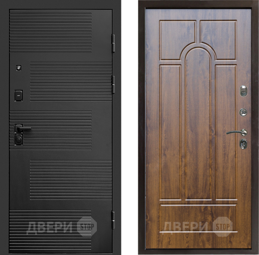 Входная металлическая Дверь Престиж Favorit Арка Дуб в Луховицах