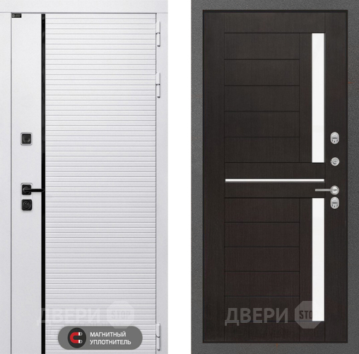 Входная металлическая Дверь Лабиринт (LABIRINT) Royal 02 Венге в Луховицах