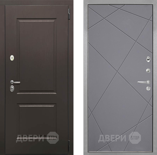Дверь Интекрон (INTECRON) Кампо Лучи-М Графит софт в Луховицах