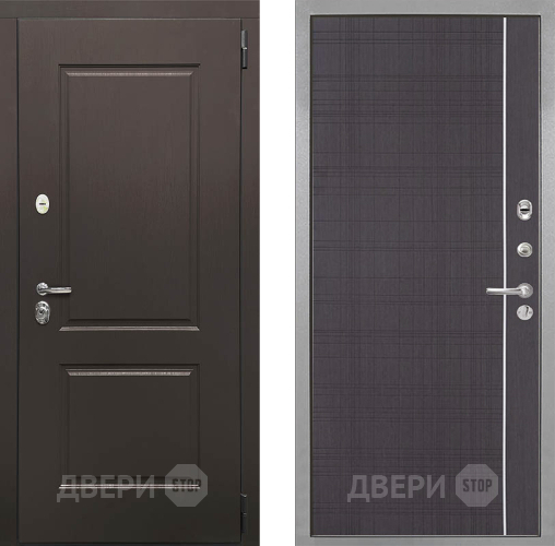 Входная металлическая Дверь Интекрон (INTECRON) Кампо В-07 с молдингом Венге в Луховицах