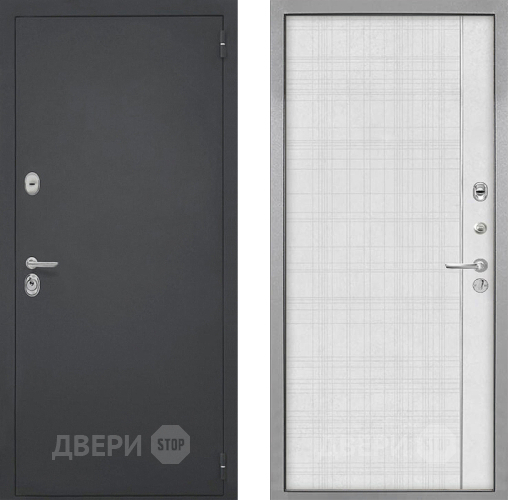 Дверь Интекрон (INTECRON) Гектор В-07 с молдингом Лофт белый в Луховицах