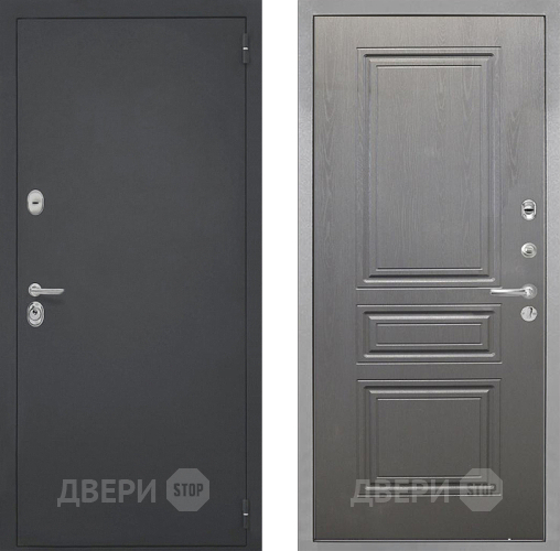 Дверь Интекрон (INTECRON) Гектор ФЛ-243 Графит вуд дуб в Луховицах