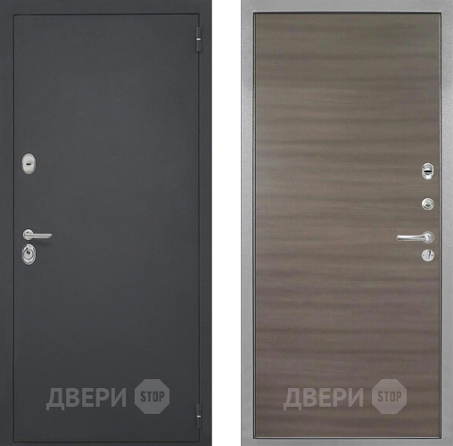 Входная металлическая Дверь Интекрон (INTECRON) Гектор Гладкая Дуб тоскано поперечный в Луховицах