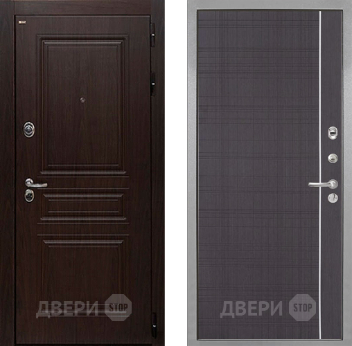 Дверь Интекрон (INTECRON) Брайтон Тиковое Дерево В-07 с молдингом Венге в Луховицах