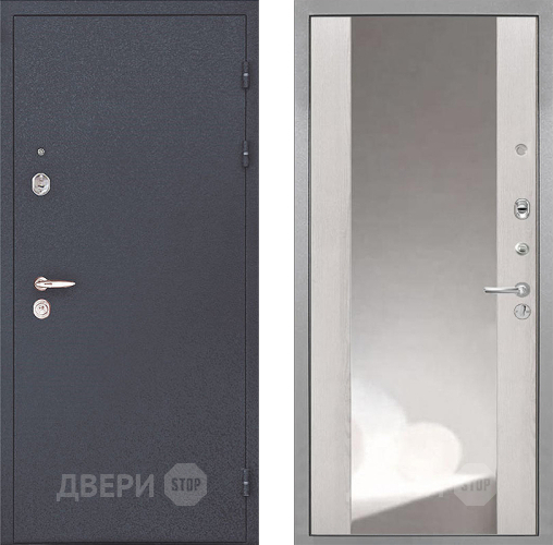 Дверь Интекрон (INTECRON) Колизей ФЛЗ-516 Зеркало Сосна белая в Луховицах